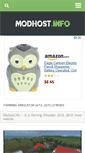 Mobile Screenshot of modhost.info